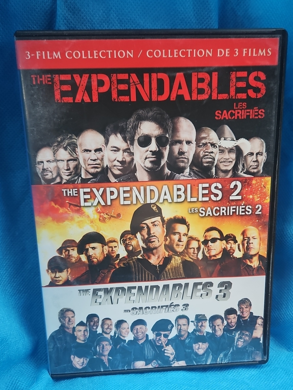 🌟3/$25🌟 The Expendables 3-Film Collection DVD
